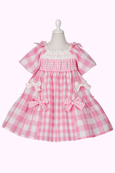 パッチワークチェックワンピース（Toddler）