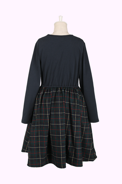 ドッキングリボンチェックワンピース（Sister）