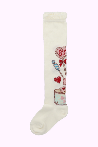 スイートハートニーハイソックス（14～23cm）