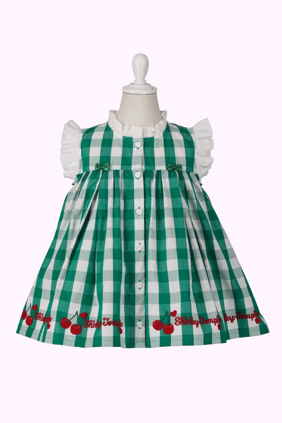 ブロックチェックチェリーチュニック（Baby）