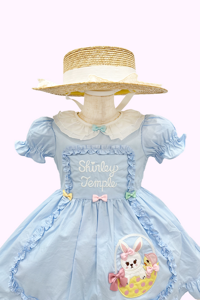 イースターアップリケエプロン風ワンピース(Toddler)