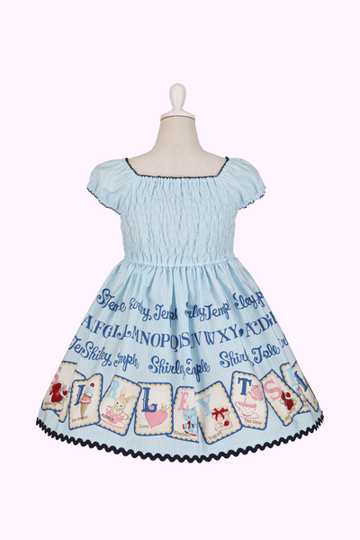 アルファベットカードプリントワンピース（Toddler）
