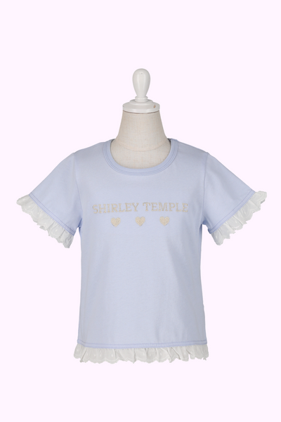 ハートロゴレース付きTシャツ(Toddler)
