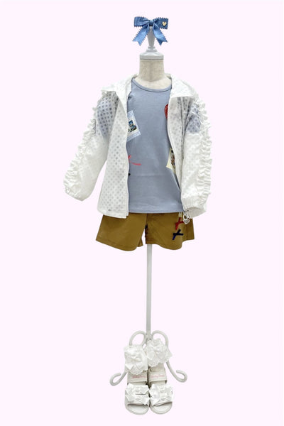 シアードットフリルパーカー（Toddler）