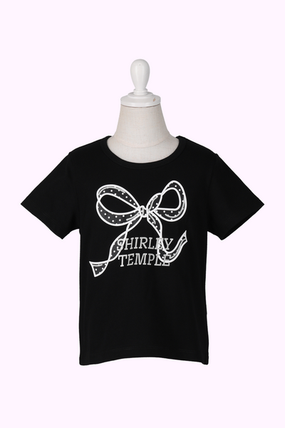 ドットリボンプリントTシャツ（Sister）