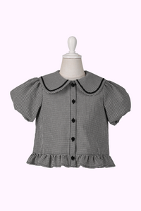 サッカーギンガムセーラーブラウス（Toddler）