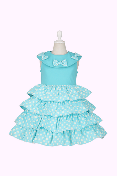 ドットフリルワンピース（Toddler）