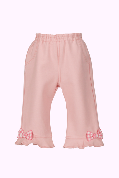 ギンガムリボンデニムニットパンツ（Toddler）