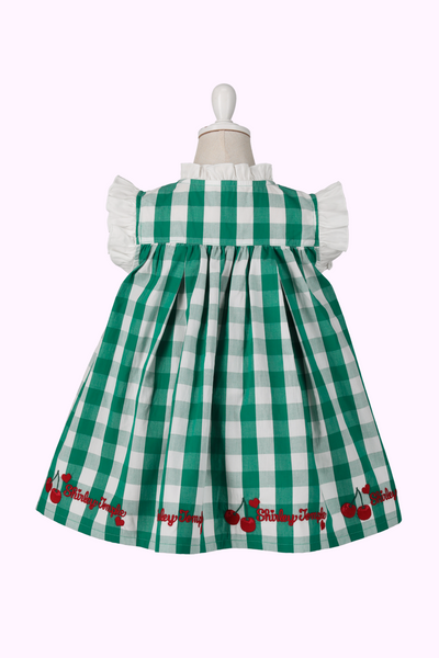 ブロックチェックチェリーチュニック（Baby）