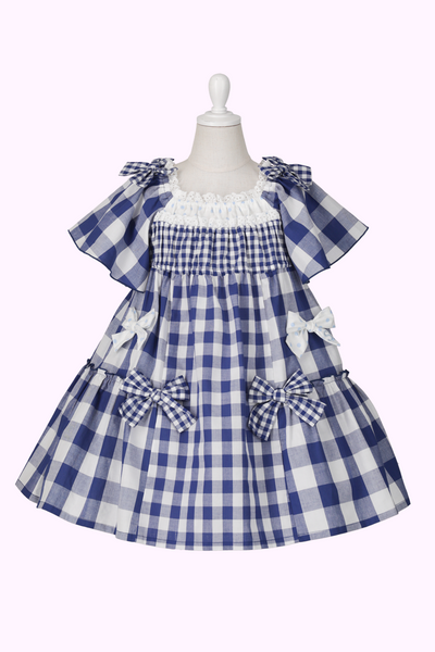 パッチワークチェックワンピース（Toddler）
