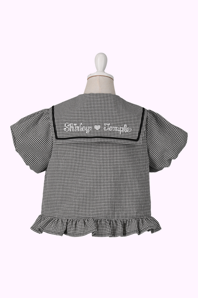 サッカーギンガムセーラーブラウス（Toddler）