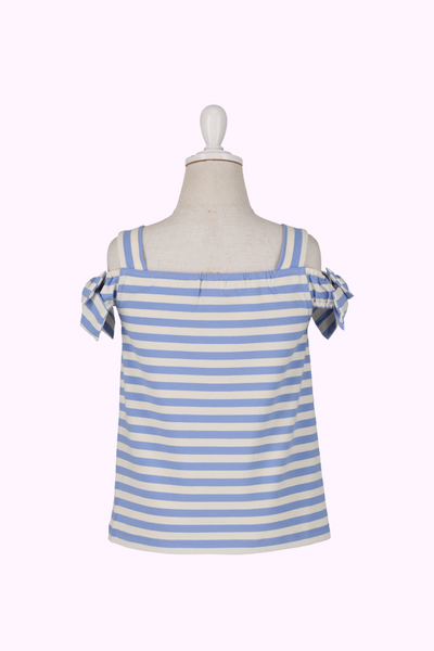 ボーダーオフショルTシャツ(Toddler)