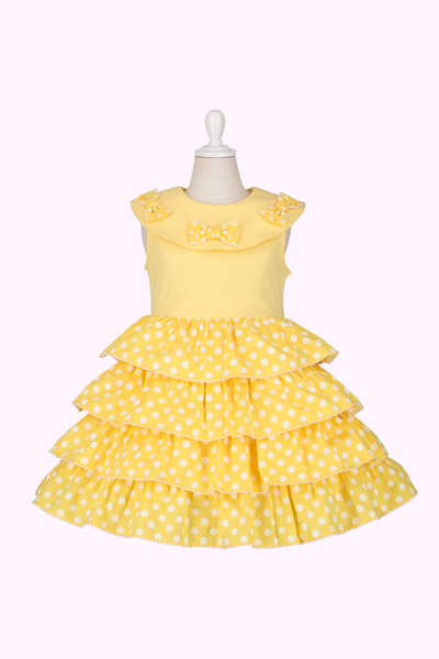 ドットフリルワンピース（Toddler）