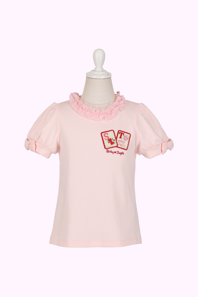 アルファベットカードパフTシャツ（Baby）