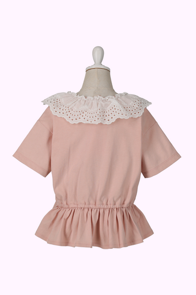 ロゴプリントペプラムフリルチュニック（Toddler）