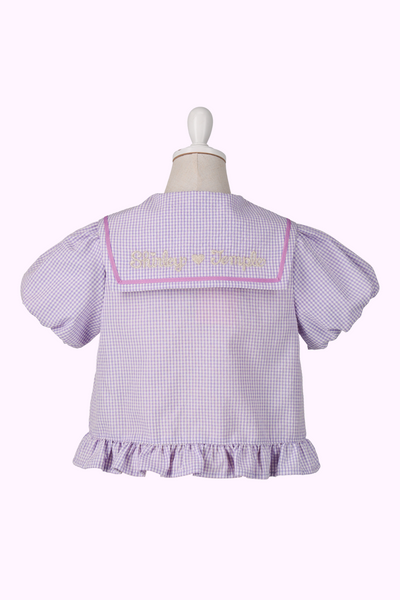 サッカーギンガムセーラーブラウス（Toddler）