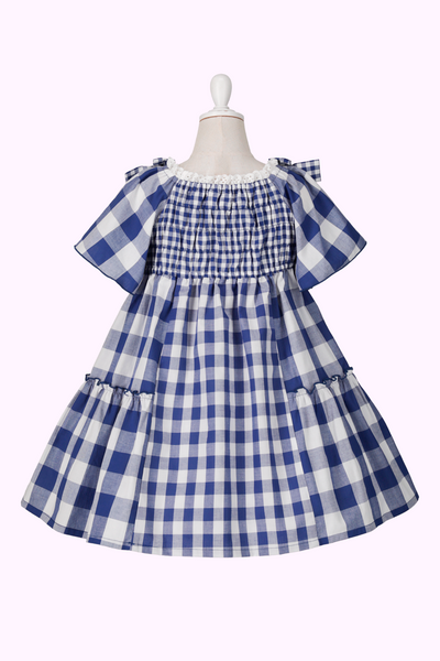パッチワークチェックワンピース（Toddler）