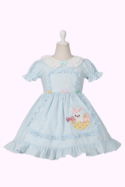 イースターアップリケエプロン風ワンピース(Toddler)