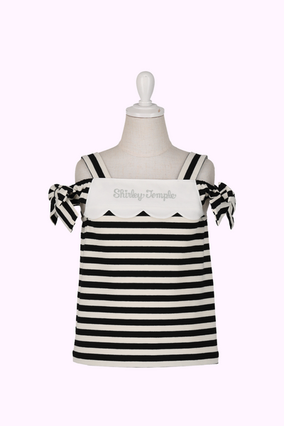 ボーダーオフショルTシャツ(Toddler)