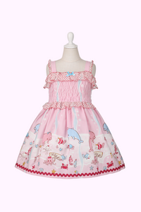 マリンフレンズプリントサンドレス（Toddler） – Shirley Temple