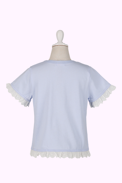 ハートロゴレース付きTシャツ(Toddler)