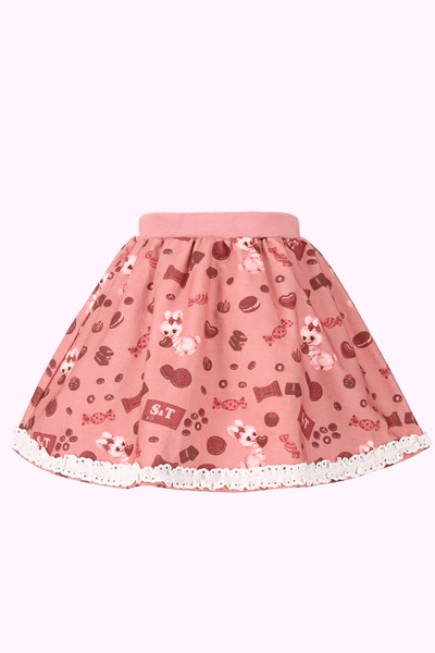 チョコ＆バニープリントスカート（Toddler）