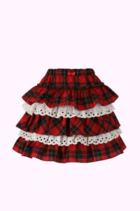 タータンチェックフリルスカート(Toddler)