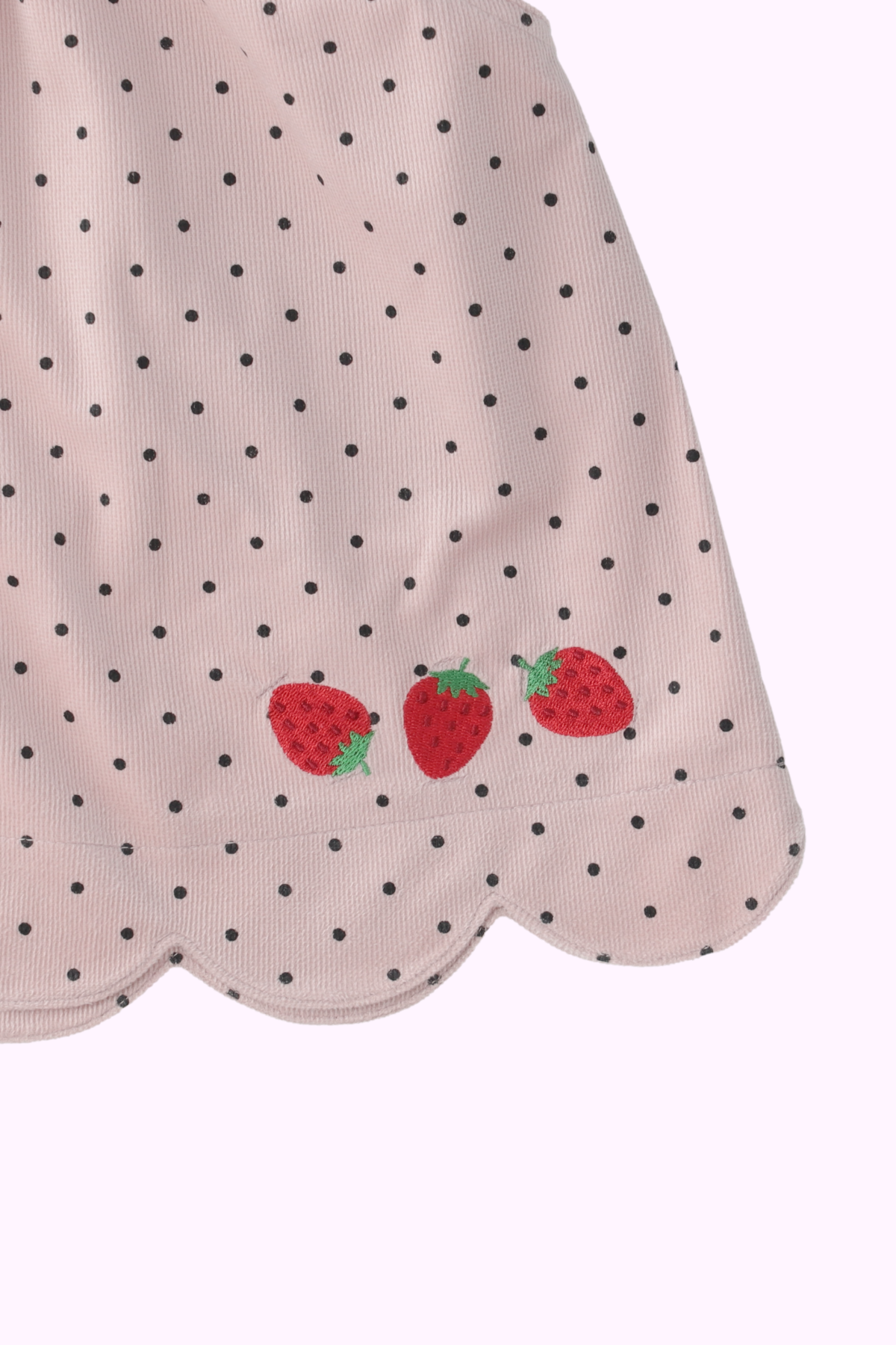 いちご刺繍スカラップスカート(Toddler) – Shirley Temple