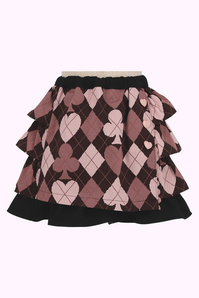 トランプアーガイルキュロットスカート（Toddler・110cm）