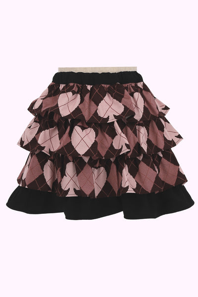 トランプアーガイルキュロットスカート（Toddler・110cm）