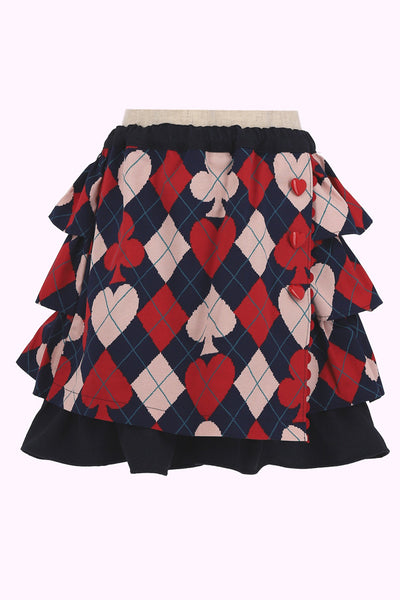 トランプアーガイルキュロットスカート（Toddler・110cm）