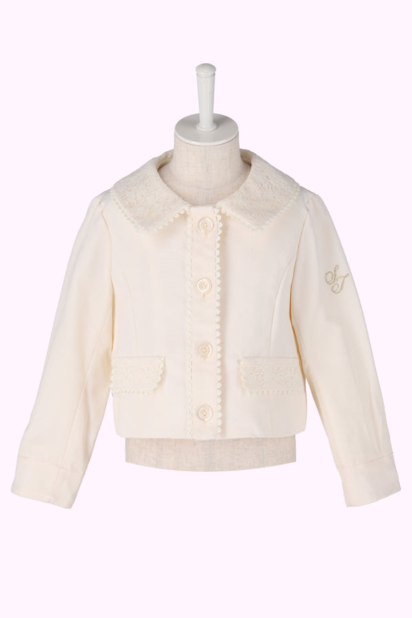 レース衿ジャケット（Toddler・120cm）