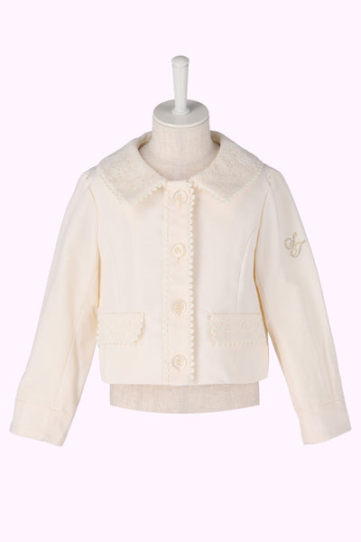 レース衿ジャケット（Toddler・120cm）