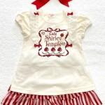 シフォンストライプキュロットスカート(Toddler)